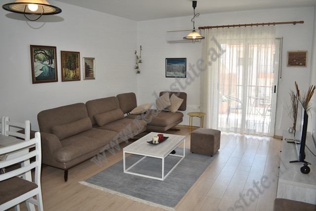 Two bedroom apartment for rent in Haxhi Kika street, in Komuna e Parisit area in Tirana, Albania.
